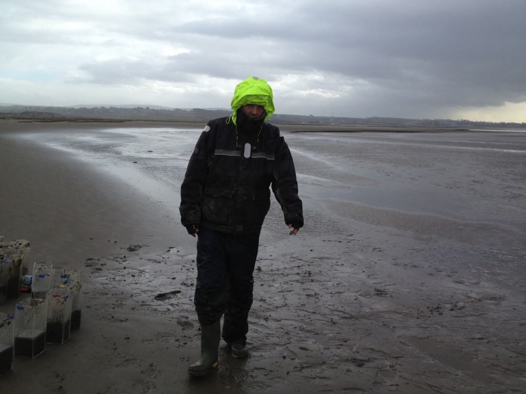 Collecting data in the winter and ready for the weather